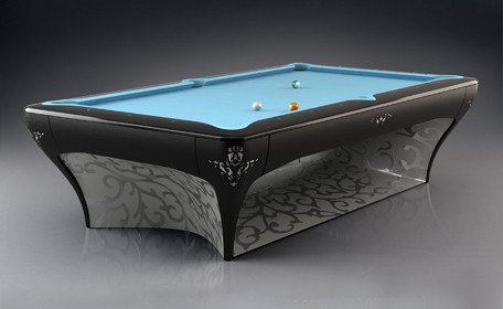 the luxury billiard pool table 1